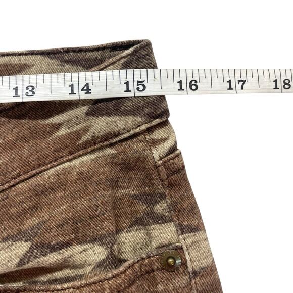 RALPH LAUREN Western Aztec Modern Skinny Jeans Womens Sz 8 Tribal Brown Navajo - Picture 10 of 14
